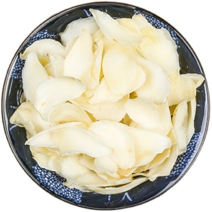 百合干新鲜食用干货特好 鲜百合片500g药用大果甜白银耳莲子粥