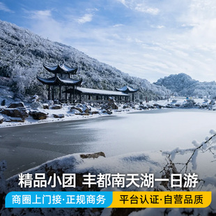 重庆旅游纯玩丰都南天湖一日游2-8人小团周边玩雪滑雪包车游