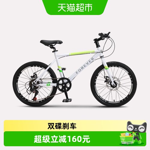 永久多路况山地车双碟刹破风