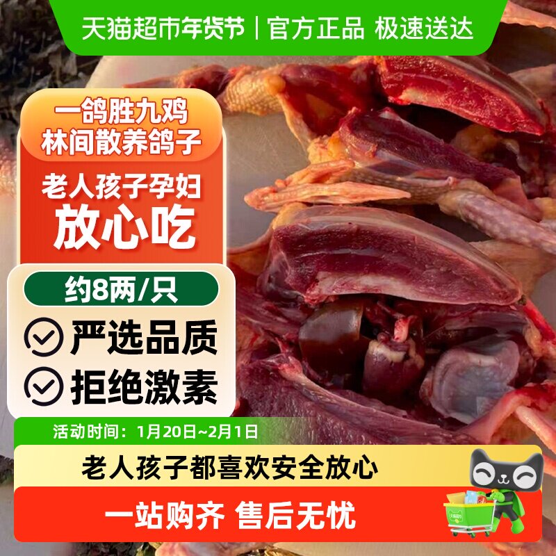 鸽子新鲜土鸽子农家散养鸽子肉炖煲汤乳鸽非活体生鲜老鸽子5年,水产肉类/新鲜蔬果/熟食,乳鸽,淘宝优惠券,粉丝福利购,淘宝优惠卷