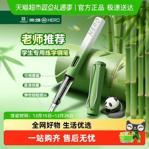 英雄小学生练字钢笔