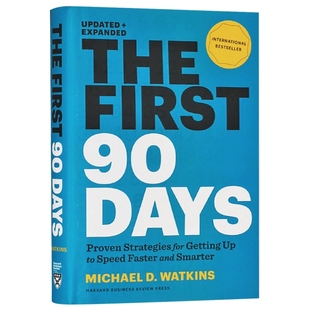 成败90天 英文原版 The First 90 Days Updated and Expanded 新管理者如何度过第1个90天 英文版 精装 进口原版英语书籍