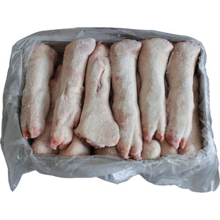 进口猪蹄冷冻批发猪脚生鲜后脚带筋新鲜商用猪手冻猪脚蹄猪爪前蹄