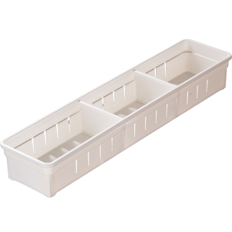 日本进口抽屉内分隔盒自由组合收纳分隔板隔断筷子餐具分格整理盒