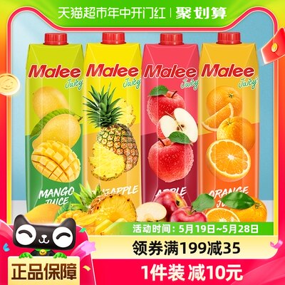 Malee泰国进口果汁1L×4盒