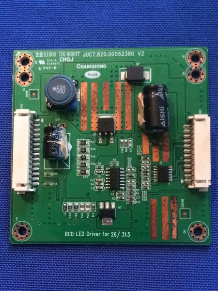 ￼ 原装长虹 LED32160i 背光驱动板JUC7.820.00052380 V2