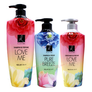 韩国LG Elastine ES男女香水洗发水护发素滋润柔顺持久留香无硅油