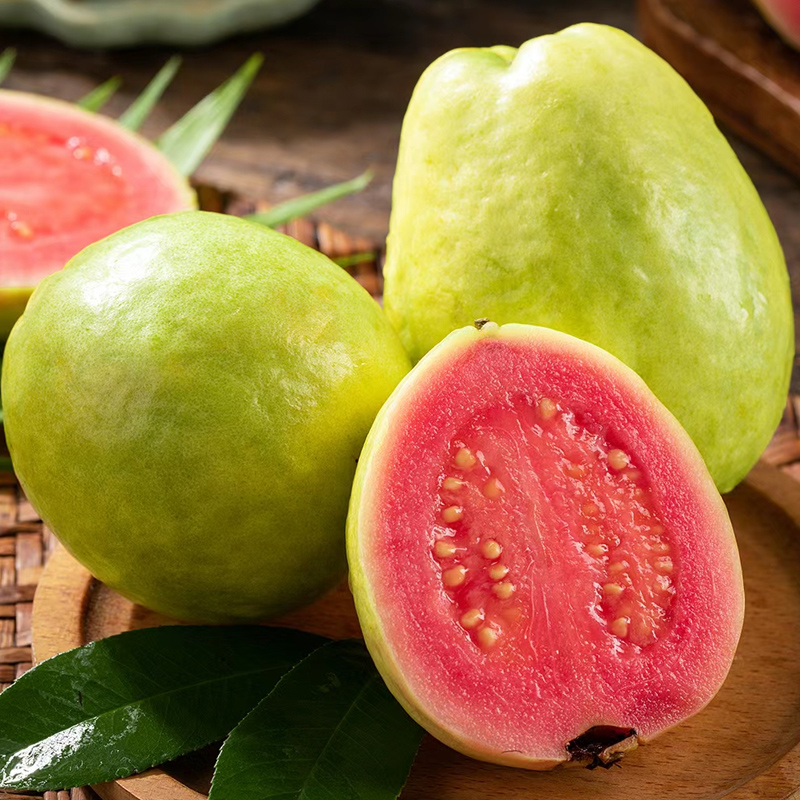 福建红心芭乐新鲜水果包邮整箱3斤泡果汁番石榴果