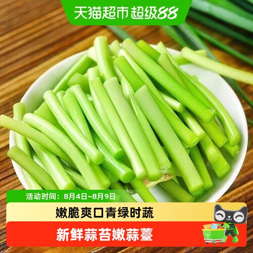 鲁香德现采鲜达嫩蒜薹头蒜毫蒜薹