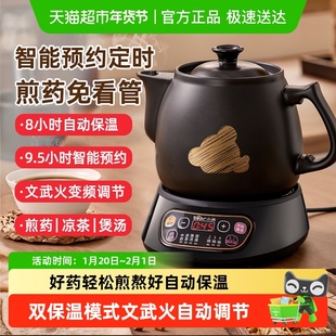 小熊中药电煎壶家用煎药壶全自动熬药熬中药煲电砂锅药罐2025新款