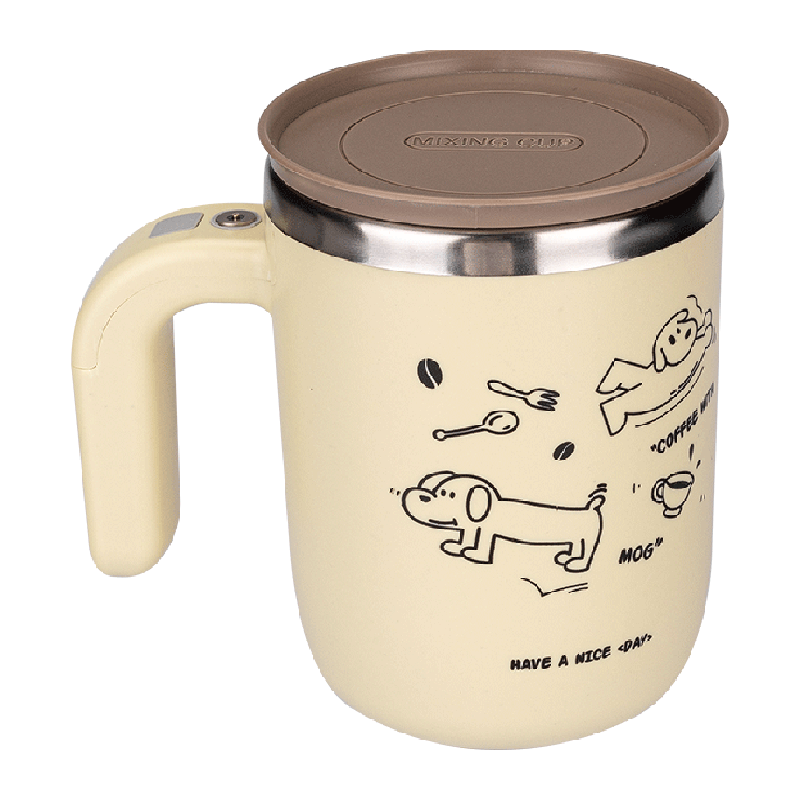 摩登主妇懒人办公室磁力旋转水杯