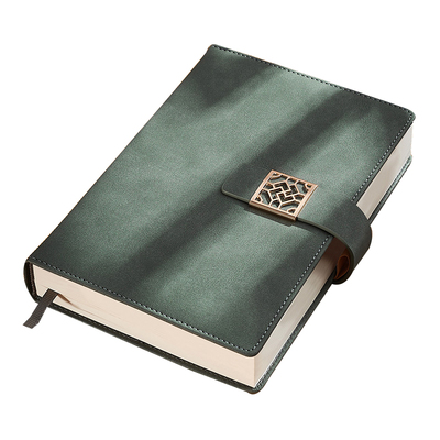 A5超厚复古文艺精致笔记本子简约大学生加厚日记本商务高档皮面办公工作会议记录记事本企业定做定制可印LOGO