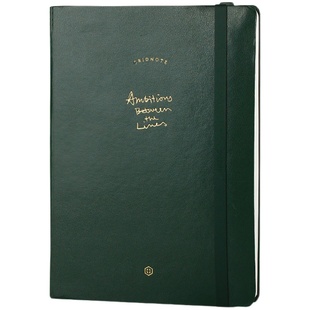 井田志全年方格笔记本日记本 九口山B6手帐本 网格A6格子内页日程本一日一页工作计划本A5自填式时间轴手账本