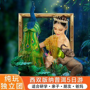 【专享独立团】云南西双版纳普洱5天4晚科普研学徒步雨林非遗手作