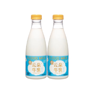 九峰牧场云朵牛乳720ml*2