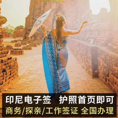 印度尼西亚·旅游签证·全国送签·印尼签证商务电子加急落地签证办理全国保关