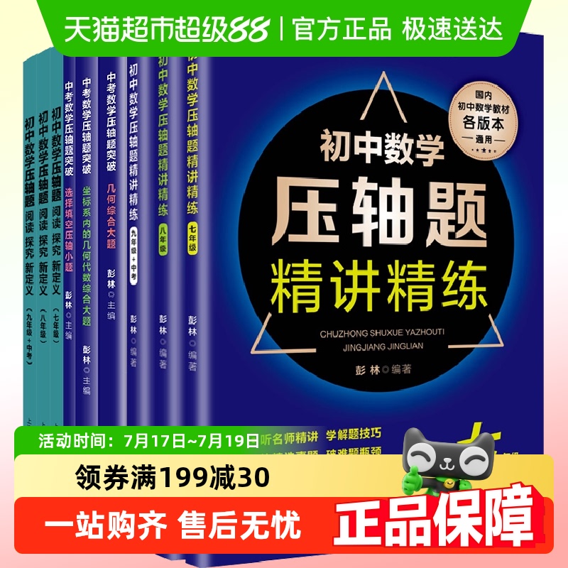 初中中考数学压轴题精讲精练突破