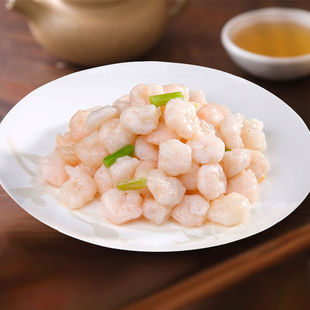 新雅大厨清炒滑虾仁新鲜冷冻手剥河虾仁免浆预制菜速冻半成品菜