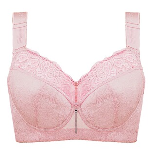 薄款大码大胸女士聚拢内衣 无钢圈75H80H85G90J95G100G105F文胸罩