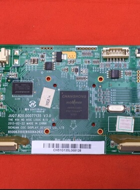 长虹3D51C1180 3D51C2080逻辑板JUQ7.820.00077135 屏GN51G4000