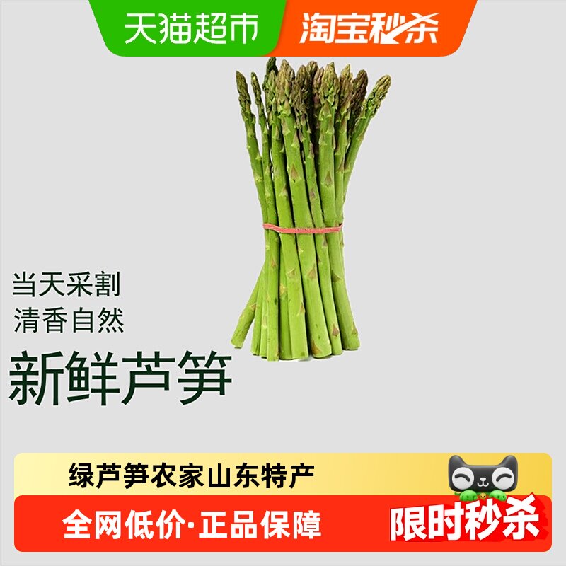 新鲜绿芦笋新鲜嫩笋新鲜蔬菜绿芦笋青沙拉农家青笋