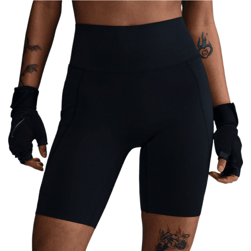 【自营】耐克女子UNVRSA HR 8IN SHRT紧身运动短裤HQ6824-010