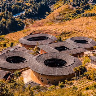【南靖田螺坑】天天发团6人小团厦门旅游漳州土楼一日游含门票