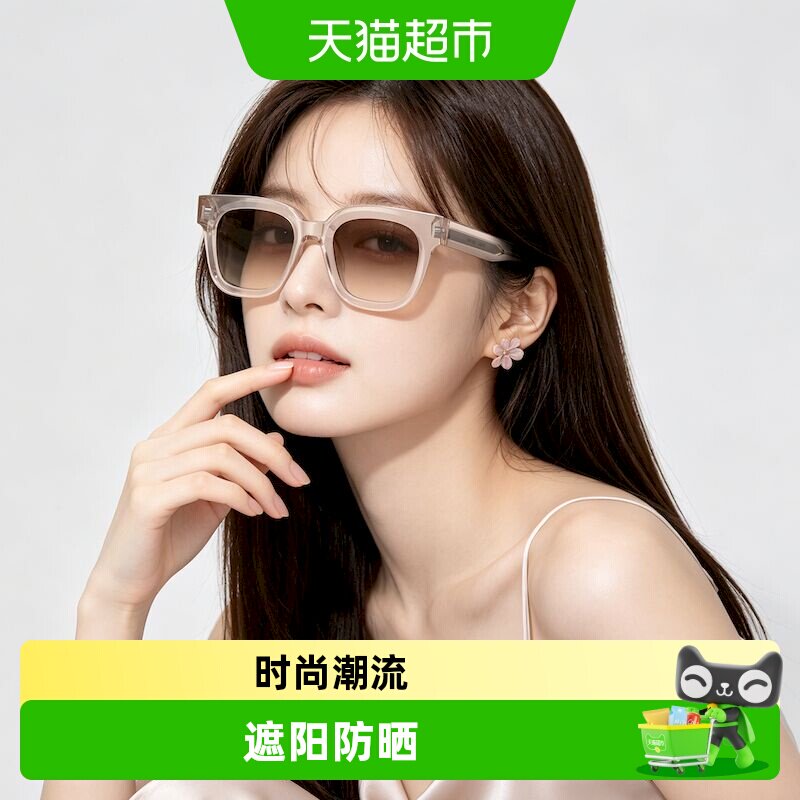 阿玛尼墨镜街头潮酷男女同款百搭时尚方框遮阳防晒太阳镜EA4271F