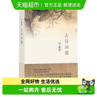 古诗词课 曲古诗词修养进阶读物大全新华书店 叶嘉莹唐诗宋词元