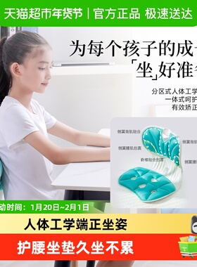 BKT儿童学习椅调整坐姿专用护腰儿童椅小学生座椅靠背椅家用椅子