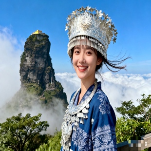 【全景纯玩】贵州旅游5天4晚梵净山黄果树瀑布荔波苗寨跟团五日行
