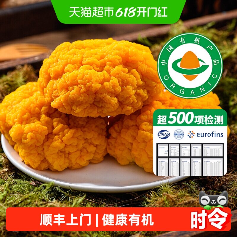 顺丰上门【严选有机】古田特产新鲜黄金金耳糯耳新鲜菌菇刺身火锅