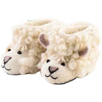 儿童卡通风动物秋冬英国拖鞋