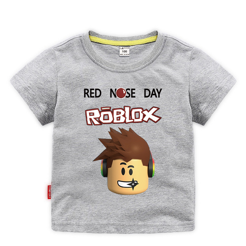 2022新款Roblox童装儿童夏装短袖T恤男童打底衫宝宝半袖夏款衣服