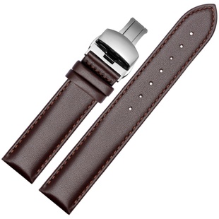 男真皮手表带等宽适配飞亚达摄影师/印GA850002|860012|WGA860011