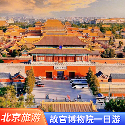 故宫导游人工深度讲解亲子游可选大团/15人小团/私家团一日游研学