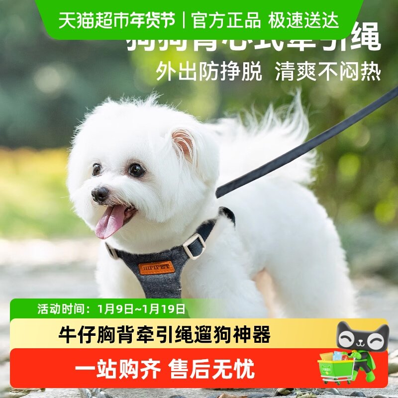 小狗狗背心式牵引绳小型犬宠物背带遛狗神器专用比熊泰迪外出