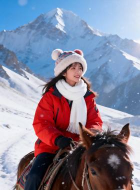 【多套餐可选】岗什卡雪峰+连心湖+大本营+七彩冰瀑一日游 纯玩