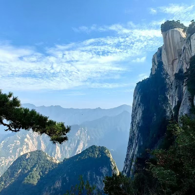 [华山风景名胜区-大门票+北上西下索道+北峰进山车+西峰出山车]大门票+北上西下索道+进出山车