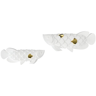 十口二冂原创设计金龙鱼胸针百搭别针挂件