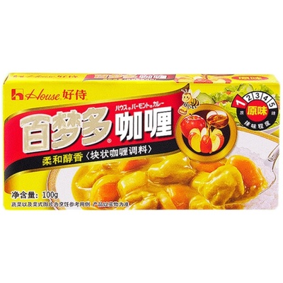 好侍原味1号块状咖喱调味料