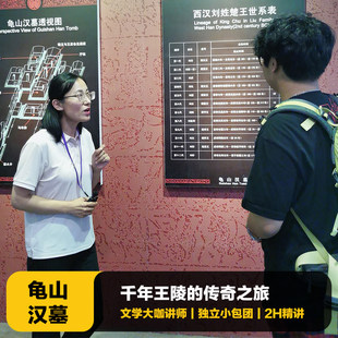 猩咖说江苏徐州龟山汉墓2H含门票大咖包团讲解徐州旅游含耳机