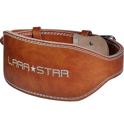 劳拉之星牛皮健身腰带力量举重