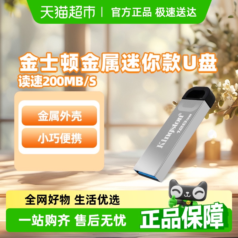 金士顿/Kingston金属款U盘DTKN学生车载大容量迷你电脑