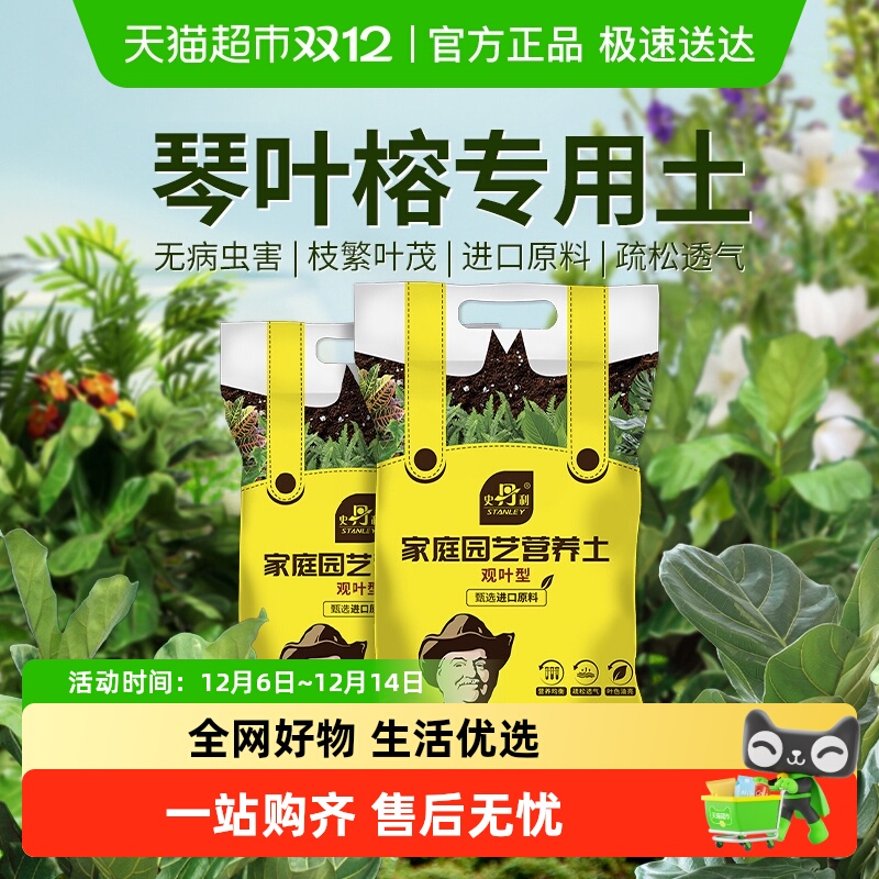 史丹利营养土琴叶榕