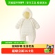 欢喜小熊婴儿冬季 连体衣宝宝羽绒衣服保暖冬装 男女幼儿爬服羽绒服