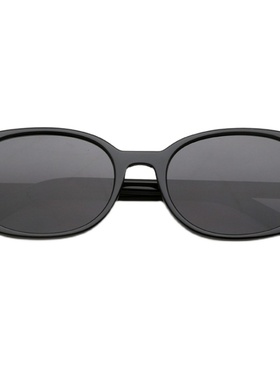 小脸款ins椭圆形墨镜欧美近视