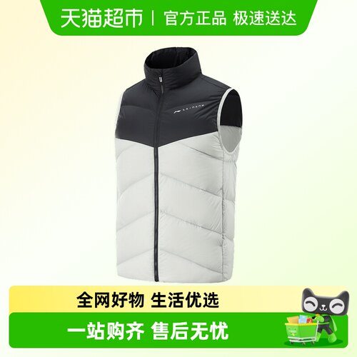 李宁羽绒马甲运动健身2025冬季