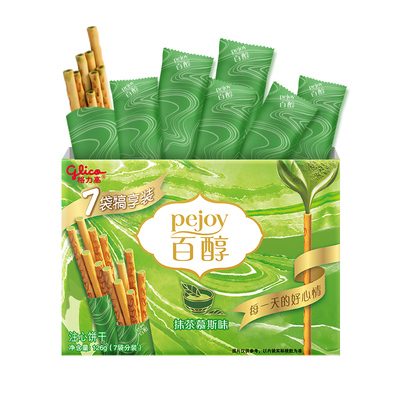 格力高百醇抹茶慕斯味注心饼干