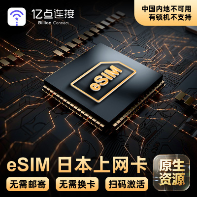 日本eSIM电话卡